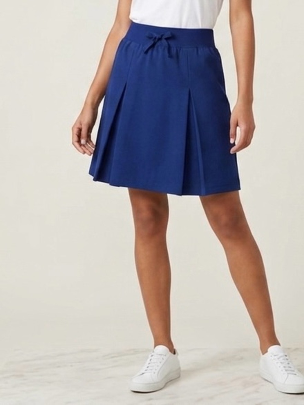 NWT Golf French Toast Royal Blue Pleated Skort  m